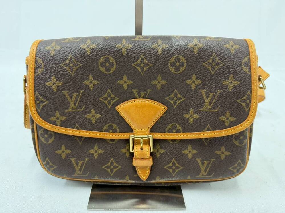 Louis Vuitton Sologne Shoulder Bag Brown